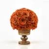 Champagne ivory roses 31 flowers marble grace marble jade vase_02.webp