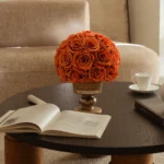 Champagne ivory roses 31 flowers marble grace marble jade vase_08.webp