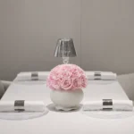 Pink roses 34 flowers porcelain bloom porcelain vase_06.webp