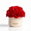 Pink roses glass charm glass vase_01.webp